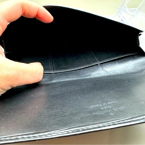 COPY - Louis Vuitton Epi Porte En3 Cult Credit Wallet Bifold Long Men's / Women… - Picture 5 of 8